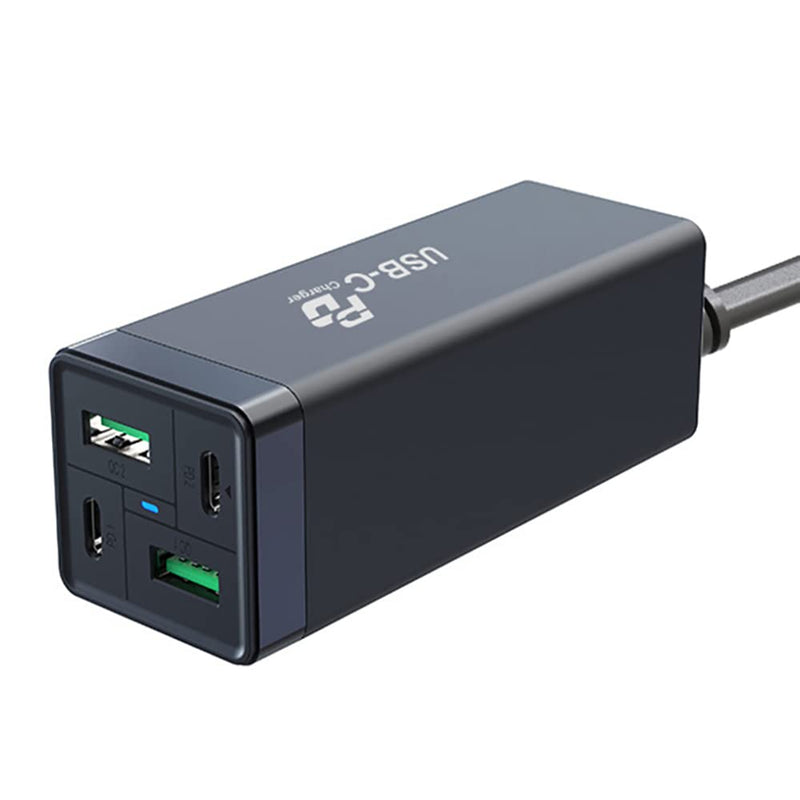 [Australia - AusPower] - USB C Charger, CHIPOFY 85W 4 Port PD 3.0 PPS GaN Fast Charger Adapter, QC3.0 Charger with a 65W USB C Port, for MacBook, USB C Laptops, iPad Pro, iPhone, Galaxy, Pixel and More 