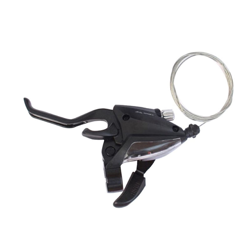 [Australia - AusPower] - Fairedear Bike Shifter,7 Speed Right Brake Lever with Inner Cables,Ergonomic Handle for MTB (3 Speed Left) 