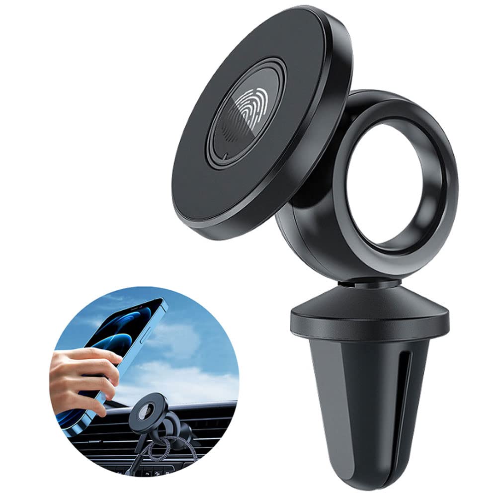 [Australia - AusPower] - Kinzel Magnetic Phone Holder for Car Vent Phone Mount, Car Phone Holder Mount [USB Cable Freely], Cell Phone Stand for Car Phone Mount Magnetic Compatible with iPhone Sumsung All Phones 