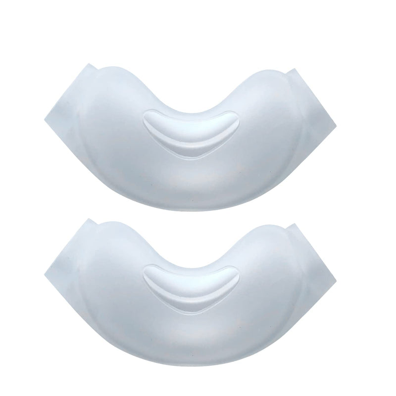 [Australia - AusPower] - 2 Pack Nasal Cushion for PR DreamWear, Much Soft Silicone Gel for CPCP Users (Size Medium) 