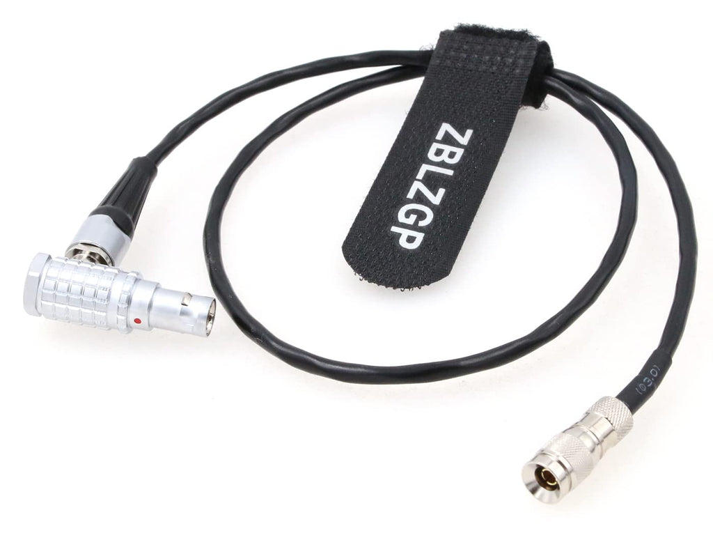 [Australia - AusPower] - ZBLZGP Din 1.0/2.3 Male to EXT 9 Pin Right Angle Timecode Sync Cable for RED Komodo 6K Camera 