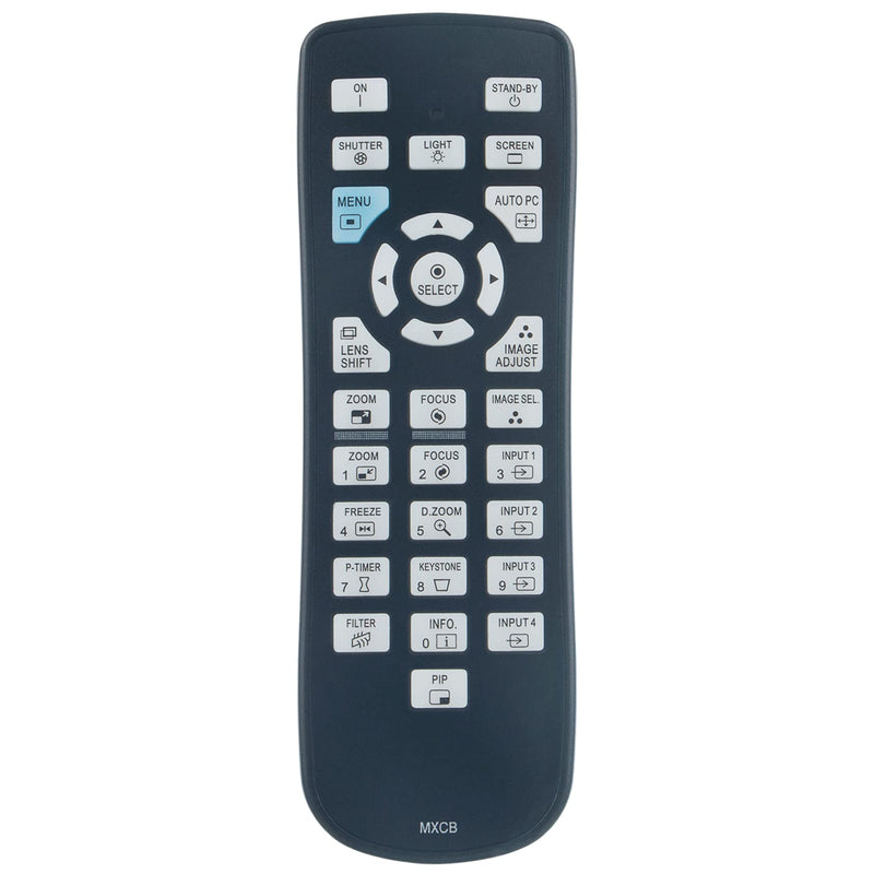 [Australia - AusPower] - MXCB Replacement Remote Control fit for Sanyo Multimedia Projector PLC-XM1500C PLC-XP100 PLC-XP100L PLC-XP200L PLC-XM100 PLC-XM150 PLC-XM100L PLC-XM150L PLC-XF47 PLC-XF47K PLC-XF4700 