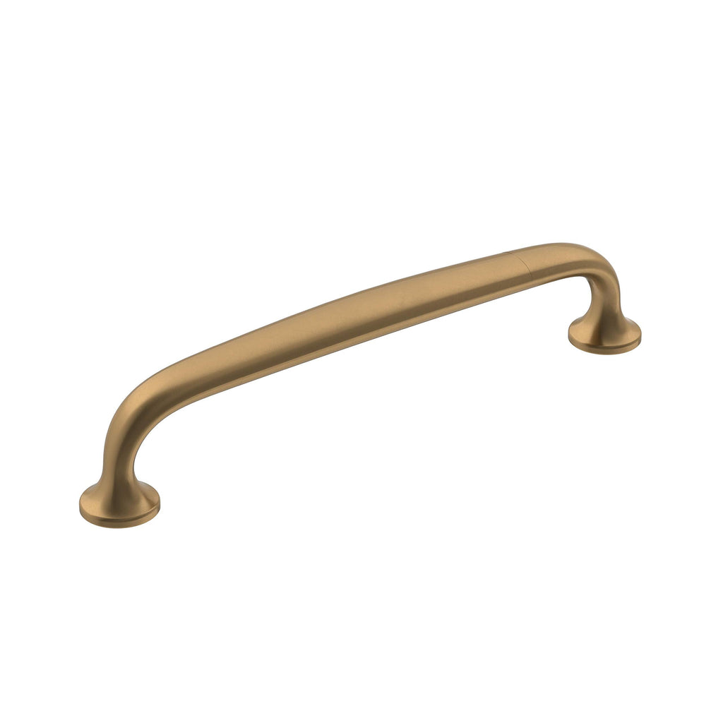 [Australia - AusPower] - Amerock | Cabinet Pull | Champagne Bronze | 5-1/16 inch (128 mm) Center-to-Center | Renown | 1 Pack | Drawer Pull | Cabinet Handle | Cabinet Hardware 5-1/16 in. Center-to-Center 