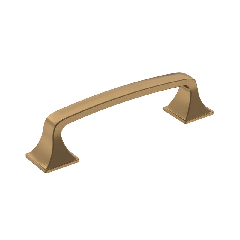 [Australia - AusPower] - Amerock | Cabinet Pull | Champagne Bronze | 3-3/4 inch (96 mm) Center-to-Center | Ville | 1 Pack | Drawer Pull | Cabinet Handle | Cabinet Hardware 3-3/4 in. Center-to-Center 