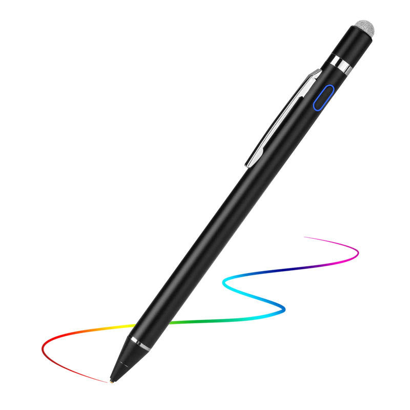 [Australia - AusPower] - Stylus for 2021 iPhone 13 Pro Max Pencil, EVACH Digital Pencil with 1.5mm Ultra Fine Tip Stylus Pen for 2021 iPhone 13 Pro Max, Black 