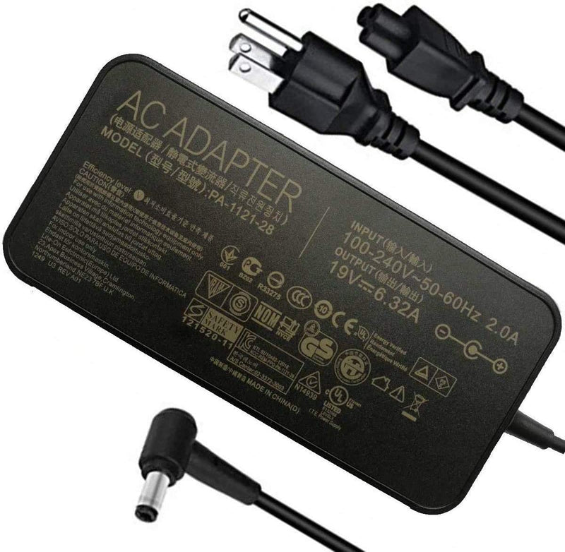 [Australia - AusPower] - 120W AC Charger PA-1121-28 A15-120P1A for ASUS ROG GL552V GL552VL GL552VX GL552VW GL552JX GL552J GL553V GL553VE GL553VD GL553VW G551V G551VW G551JM G551JW 19V 6.32A ASUS Laptop Adapter Power Supply 