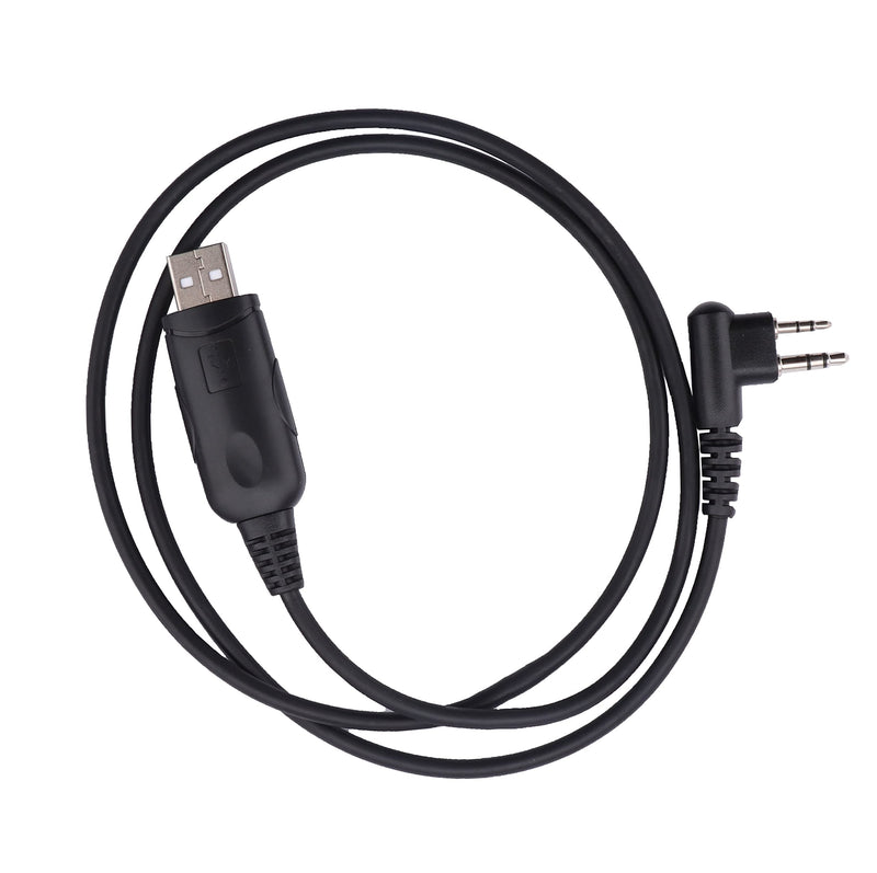 [Australia - AusPower] - Motorola Programming Cable Compatible with CP200 CP200D CP100D BPR40 CP185 RDM2070D Two Way Radio Walkie Walkie (2 Pin) 2 Pin-Motorola 