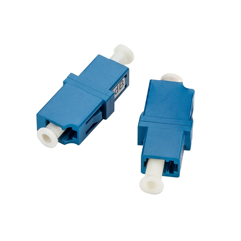 [Australia - AusPower] - LC/UPC Fiber Optic Attenuator 2dB, 2 Pack, in-Line Attenuator, Male/Female, Single-mode Fixed, dB Options: 2dB, 3dB, 5dB, 7dB, 10dB 2dB/LC 2 pcs 