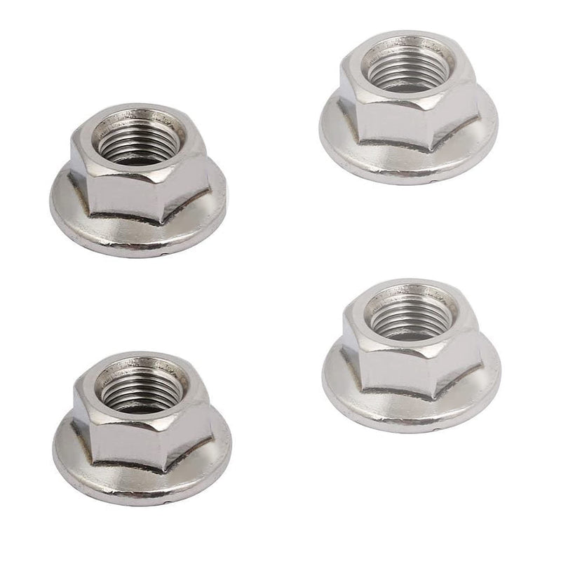 [Australia - AusPower] - 4PC M12 x 1.25MM Class 8 Flange Nut 