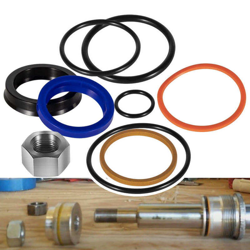 [Australia - AusPower] - 6803329/7137769 Hydraulic Lift Cylinder Seals Kit Fits for Bobcat 444, 500, 520, 530, 533, 540, 542B, 643, 731, 743 etc 