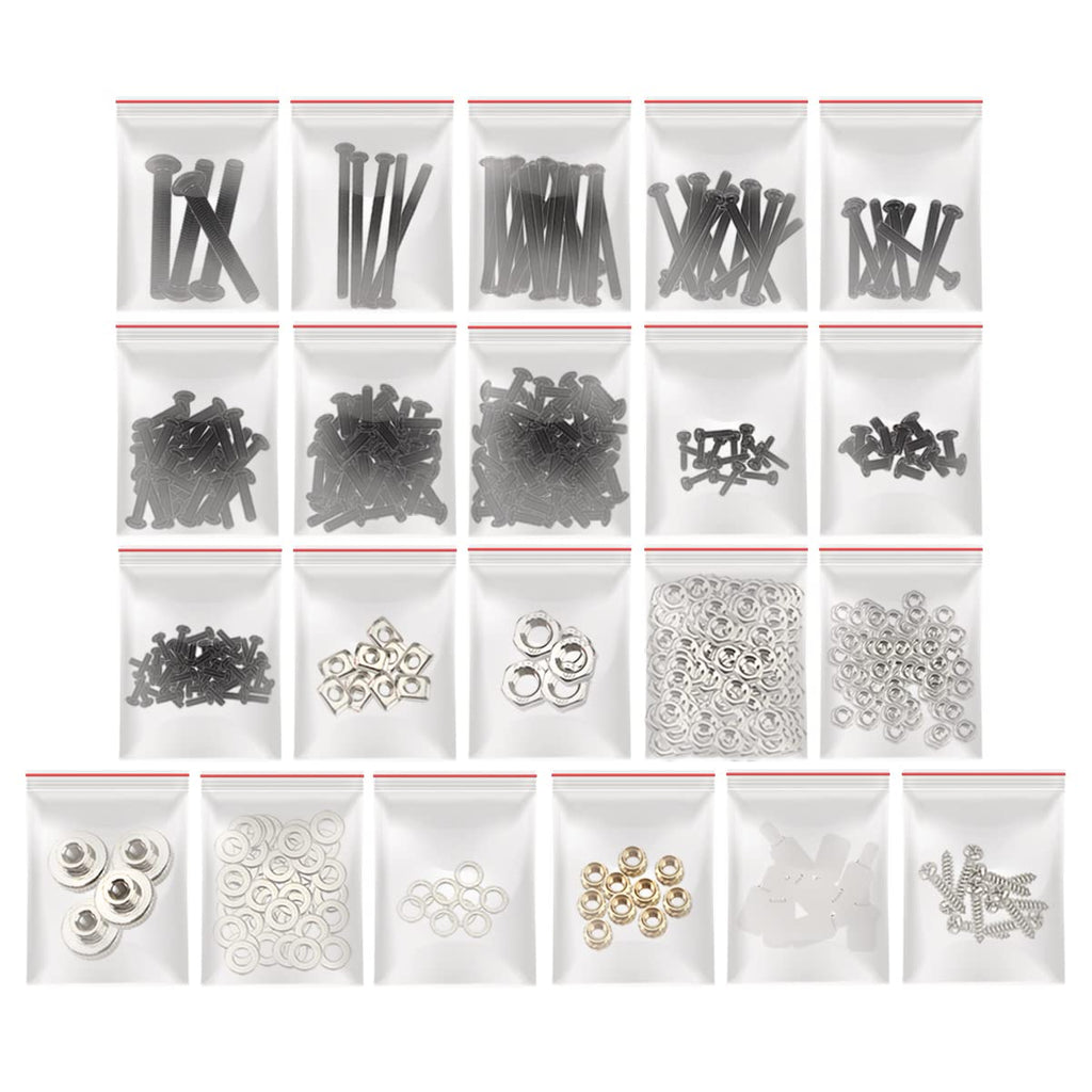 [Australia - AusPower] - FYSETC 3D Printer Accessories Voron V0 Fasteners Full Set Build Project Mechanical Screws and Nuts Kit Hardware Parts Compatible with Vorn V0 