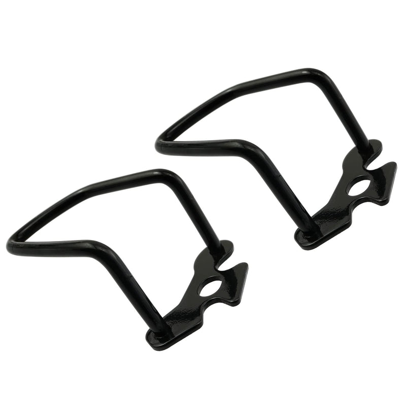[Australia - AusPower] - ZYAMY 2pcs Adjustable Cycling Rear Derailleur Chain Protective Guard Rear Derailleur Protectors Bicycle Rear Derailleur Protection Bar Iron Protective Films for Outdoor Mountain Road Cycling Bike 