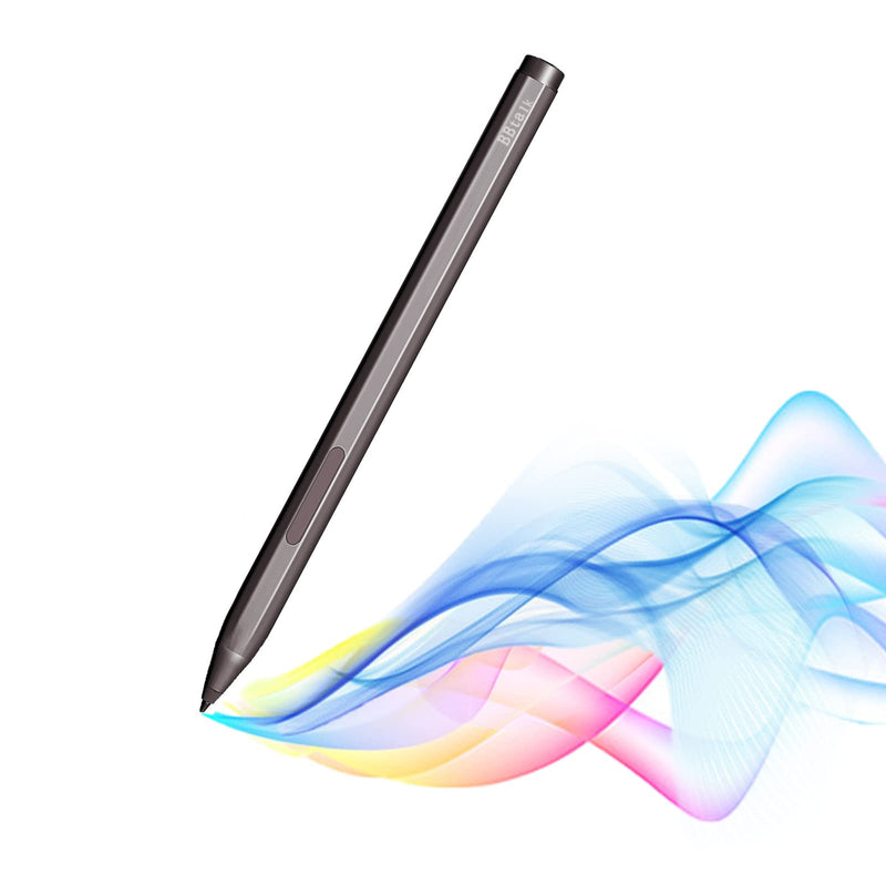 [Australia - AusPower] - Surface Pen, Official Authorized Stylus for Microsoft Surface Pro X/8/7/6/5/4/3/Surface 3/go 3/go 2/go/Book/Laptop/Laptop 4/Studio, Magnetic Adsorption, Palm Rejection Stylus Pen 1024 - Deep Gray 