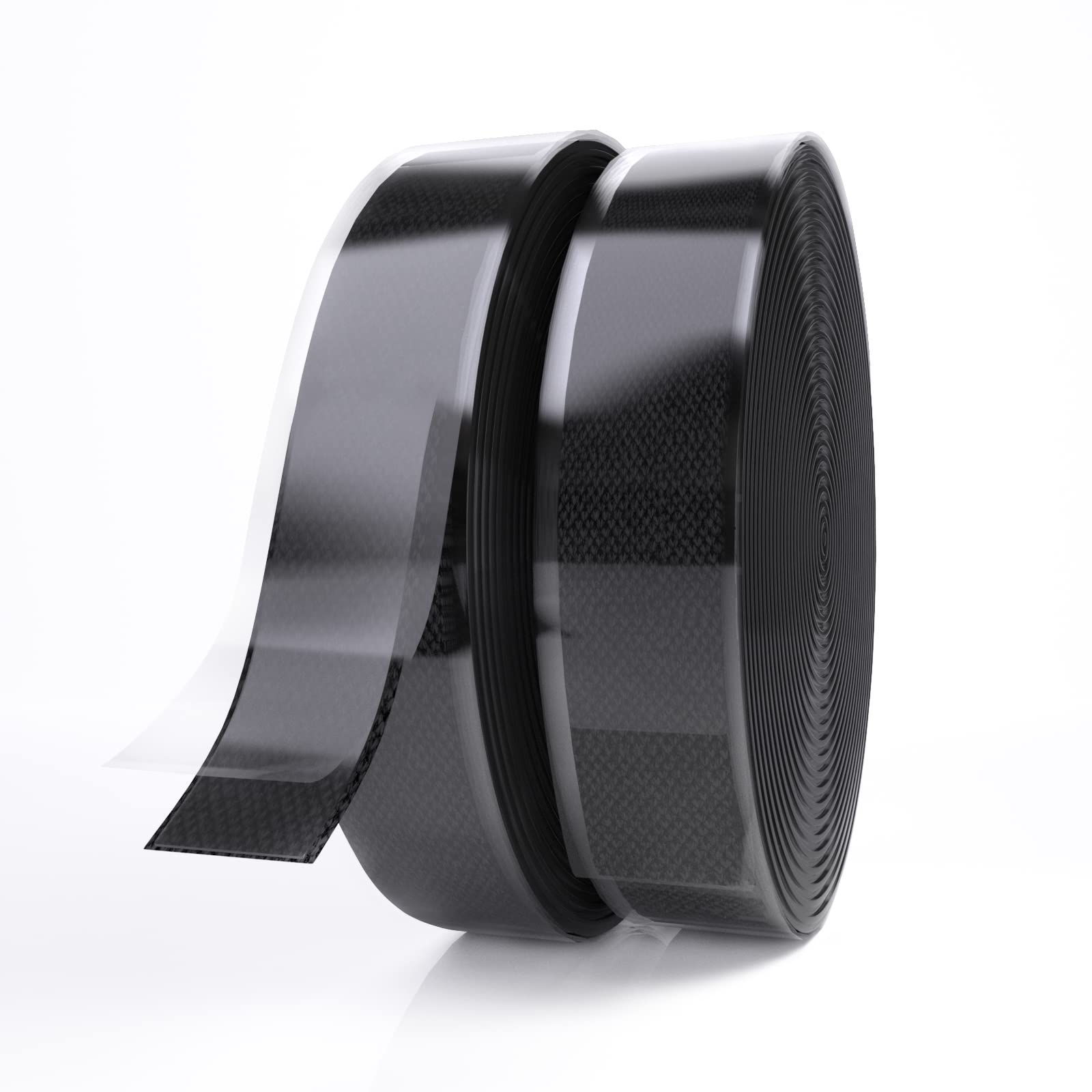 Self Adhesive Hook and Loop Tape Sticky Back Fastening Tape (Black,  26ft*2in)