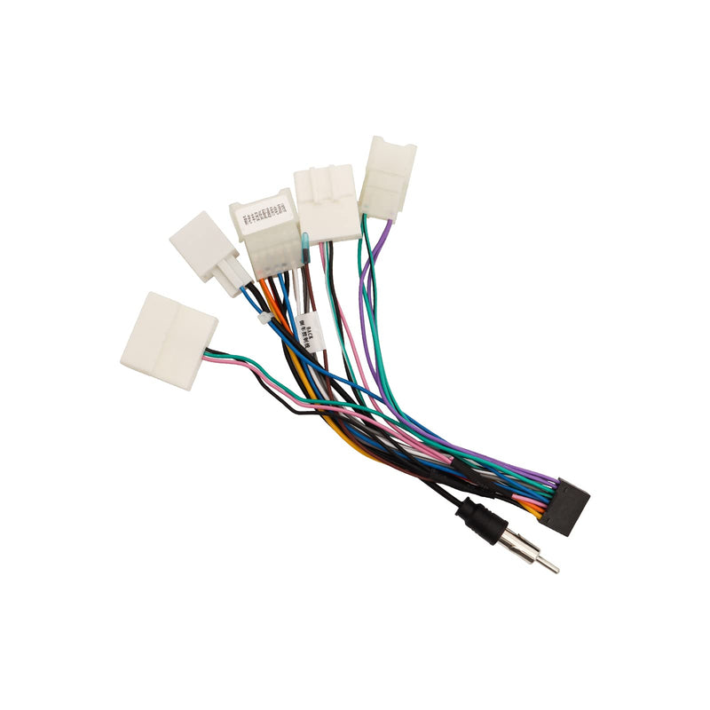 [Australia - AusPower] - ViaBecs Car aftermarket Radio Wiring Harness for Toyota Camry RAV4 Corolla Tundra Highlander Double Din Stereo Wire Harness Power Cable Support Steering Wheel Control 