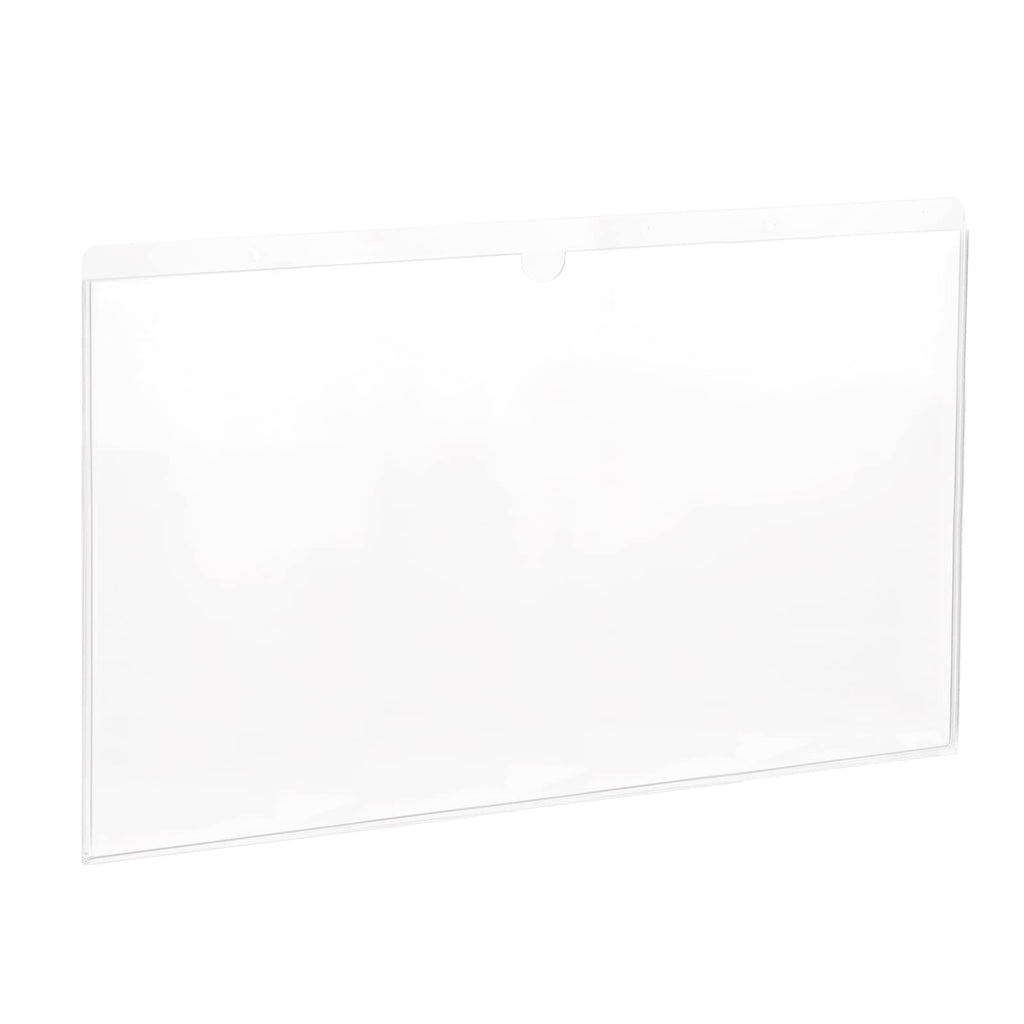 [Australia - AusPower] - MECCANIXITY Clear Acrylic Sign Holder Document Paper Horizontal Wall Mount Frame 8.3x11.7inch for Home, Office 