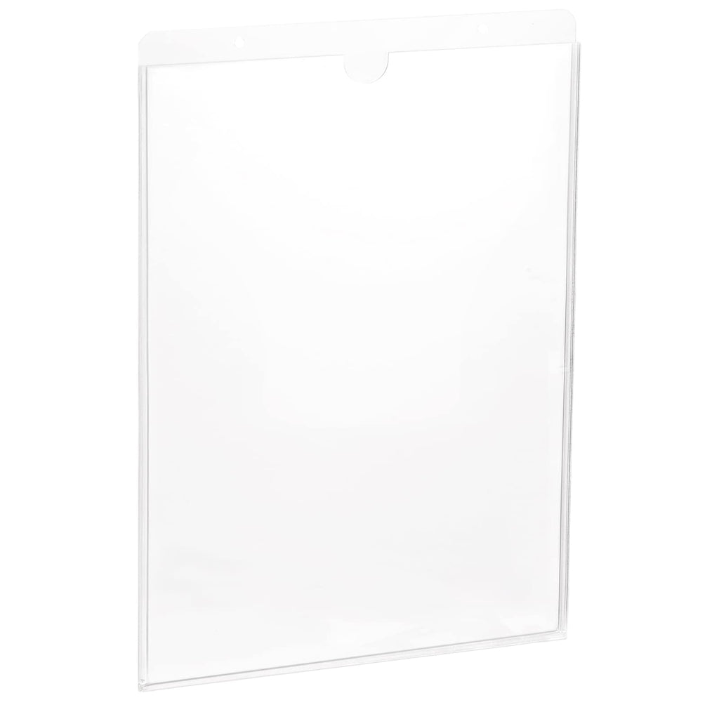 [Australia - AusPower] - MECCANIXITY Clear Acrylic Sign Holder Document Paper Vertical Wall Mount Frame 8.3x11.7inch for Home, Office 