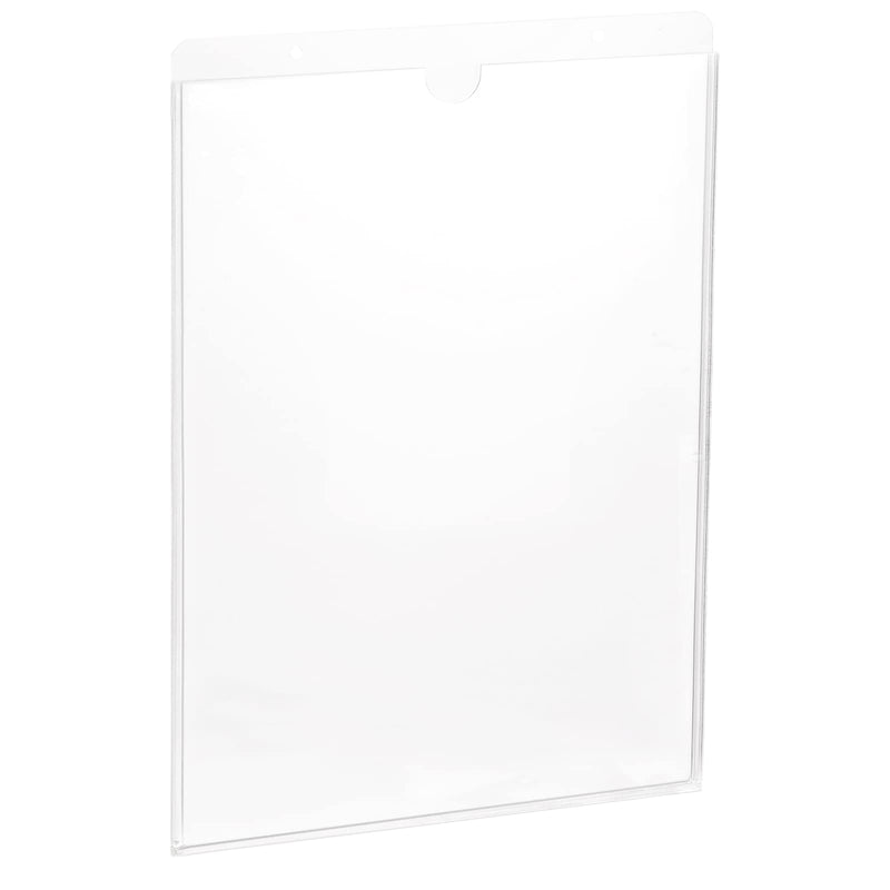 [Australia - AusPower] - MECCANIXITY Clear Acrylic Sign Holder Document Paper Vertical Wall Mount Frame 8.3x11.7inch for Home, Office 