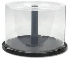 [Australia - AusPower] - TodoMedia Empty CD/DVD Blu-Ray Disc Cakebox Spindle - 50 Disc Capacity (CB 1 pcs) 