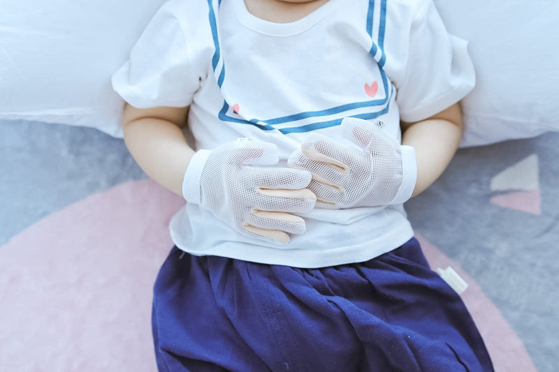 [Australia - AusPower] - Baby Stop Thumb Sucking Kids Finger Guard Stop Infant Finger Sucking No Scratch Thumb and Fingers Sucking Treatment Kit(XXXL) XXXL 