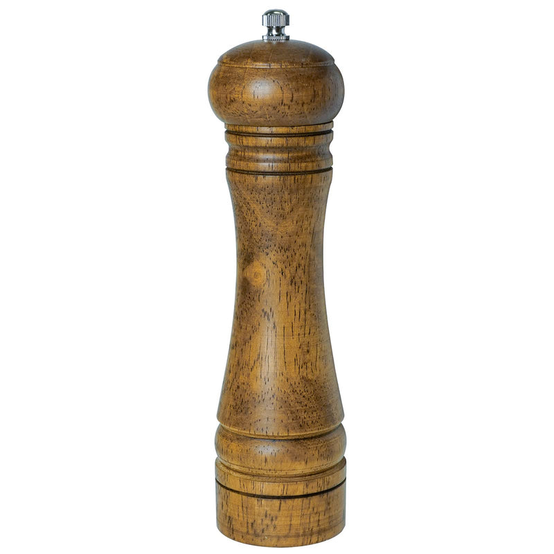 [Australia - AusPower] - Auhafaly Wooden Pepper Mill or Salt Mill Best Pepper or Salt Grinder Wood with a Adjustable Ceramic Rotor and easily refillable - Oak Wood Pepper Grinder for your kitchen 