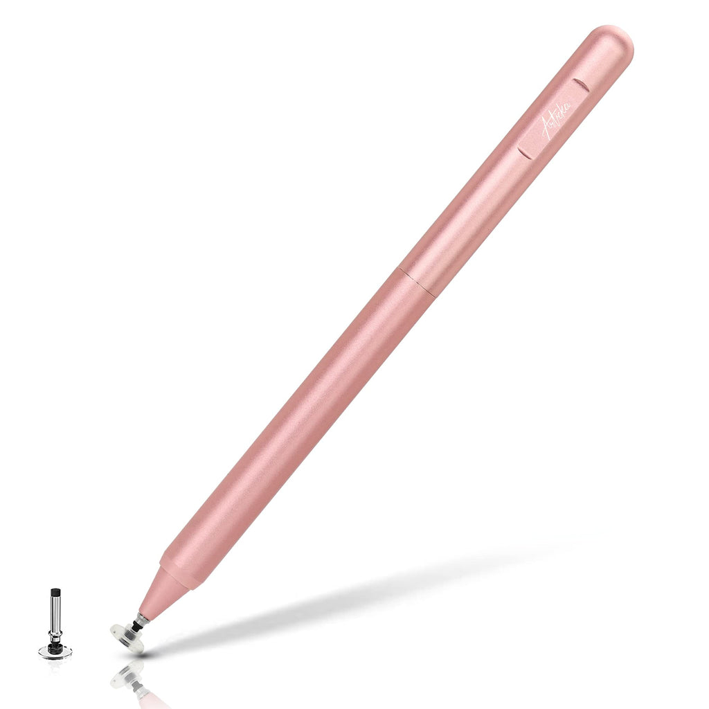 [Australia - AusPower] - Articka Pen - Stylus Pen for iPad - Universal Touch Screen iPad Pencil Compatible with Apple/iPhone/iPad/Android/Microsoft for Precision Writing & Drawing with Stylus Pen Replacement Tip - Rose Gold 
