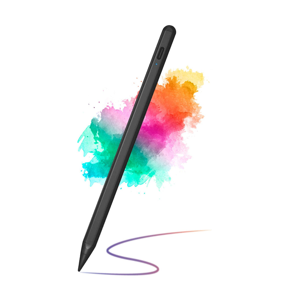 [Australia - AusPower] - Stylus Pen for iPad (Black) - Palm Rejection Alternative Apple pen 2nd Gen ipad Pro 11/12.9 Inch 2018-2021, Lapiz para iPad 6/7/8/9th,iPad Mini 5/6th,iPad Air 4th/3rd, Tilt Sensitivity Magnetic Stylus Black 