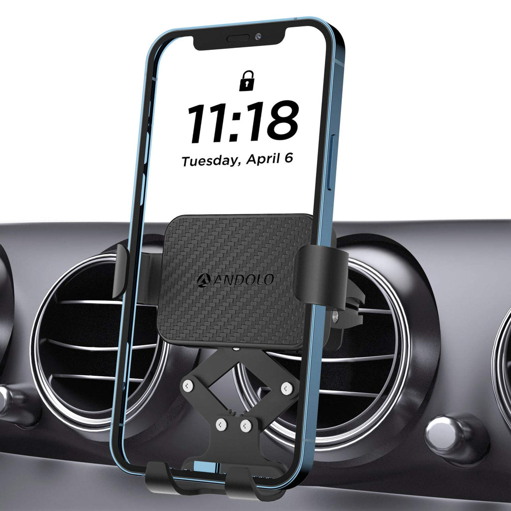 [Australia - AusPower] - Car Phone Holder Mount, Gravity Car Phone Mount Adjustable Cell Phone Holder Hands Free Cradle Air Vent Car Mount Compatible with iPhone 13 Series/iPhone 12 Series/11/XR/Samsung Galaxy S21 and Others 