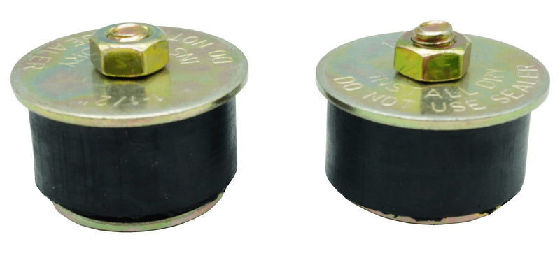 [Australia - AusPower] - Dsnaduo Automotive 2 pcs Neoprene Expansion Plug (1-1/2 inch to 1-5/8 inch) 38mm -41mm Rubber Freeze Plug 