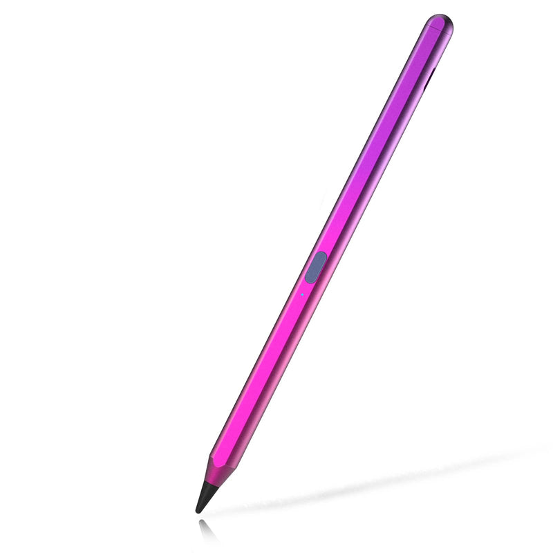 [Australia - AusPower] - Stylus Pen for ipad 9th/8th/7th/6th Generation 2018-2022, Active Pencil Compatible with iPad Mini 6th/5th Gen, iPad Pro (11/12.9 Inch), iPad Air 3rd/4th/5th Gen, Palm Rejection and Magnetic Design Purple 