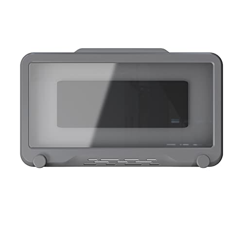 [Australia - AusPower] - Shower Phone Holder Waterproof, Unique DIY 480°Rotation Shower Phone Case, Anti-Fog High Sensitivity Wall Mount Phone Holder for Shower Kitchen Bathtub (Gray) gray 