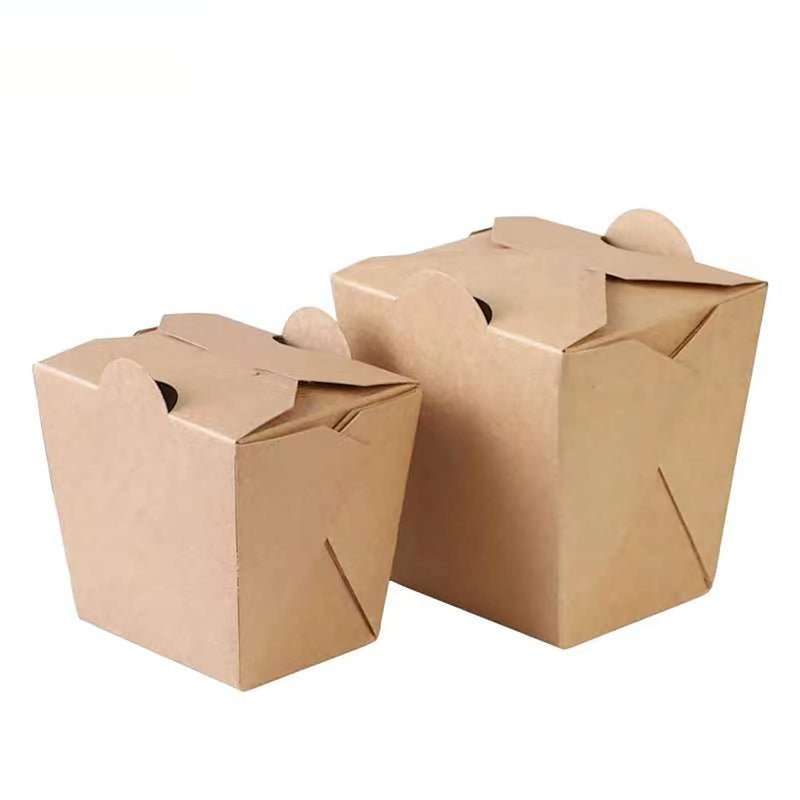 [Australia - AusPower] - S S'DENTE Take Out Food Containers Microwaveable Kraft Brown Take Out Boxes 16 OZ (10 pack) Leak and Grease Resistant Food Containers - Recyclable Lunch Box 