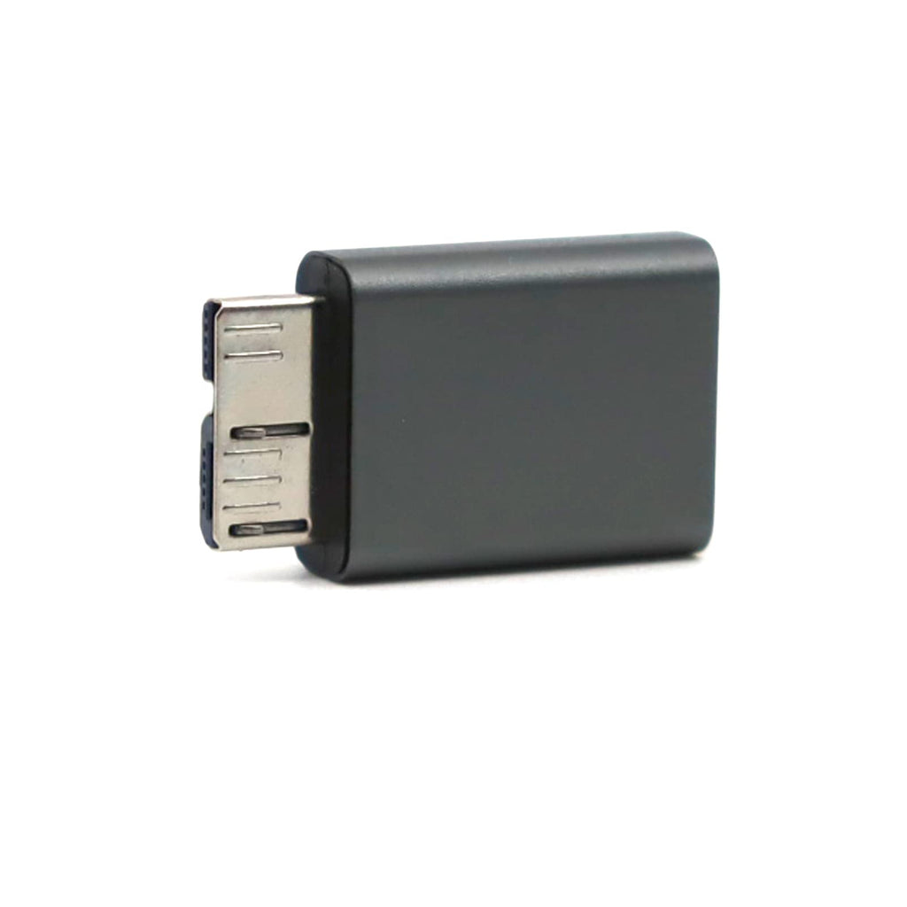 [Australia - AusPower] - USB 3.1 Type C to USB3.0 Mirco B Adapter, USB 3.1 C to USB3.0 Micro-B Charging Data Sync Adapter Converter for Hard Drive Tablet Laptop 