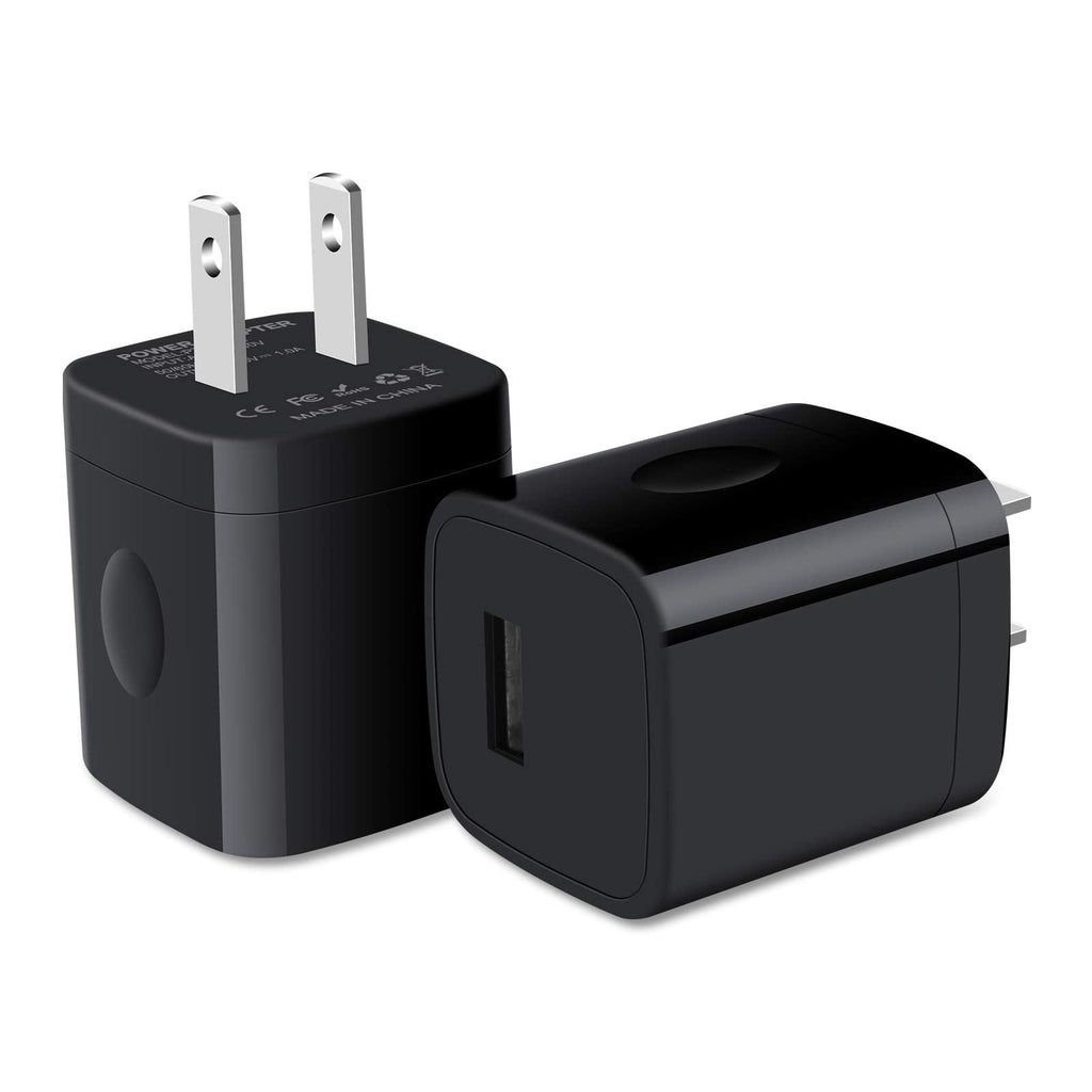 [Australia - AusPower] - Single Port USB Wall Charger,Ehoho 1A/5V Power Adapter 2 Pack Charging Block Cube Plug Box for iPhone 13 12 11 Pro Max, SE,XR/XS/X/8,iPad, Samsung Galaxy S21 FE 5G S20,Note 20,LG,Pixel 6 Pro 