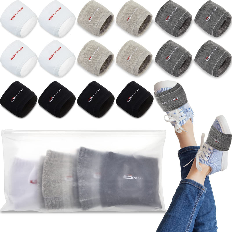 8 Pair Packs Sneaker Dance Socks Dancing Socks Over Shoes for Smooth ...