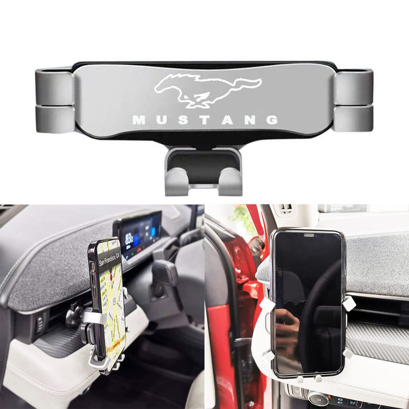 [Australia - AusPower] - COSLAKE Ford Mustang Mach-E Phone Holder, Ford Mustang MACH-E Accessories, Air Vent Phone Mount for 2021 2022 Mustang Mach-E, 360 Degree Adjustable Rotate Car Phone Mount Fit for Most Models 