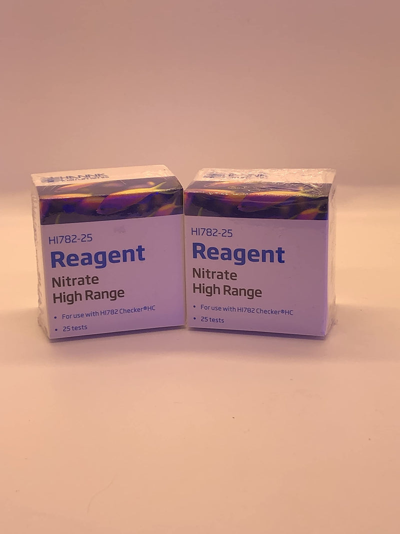 [Australia - AusPower] - Hanna Instruments HI782-25 Marine Nitrate High Range Checker Reagents Set of 2 (Total of 50 Tests) 