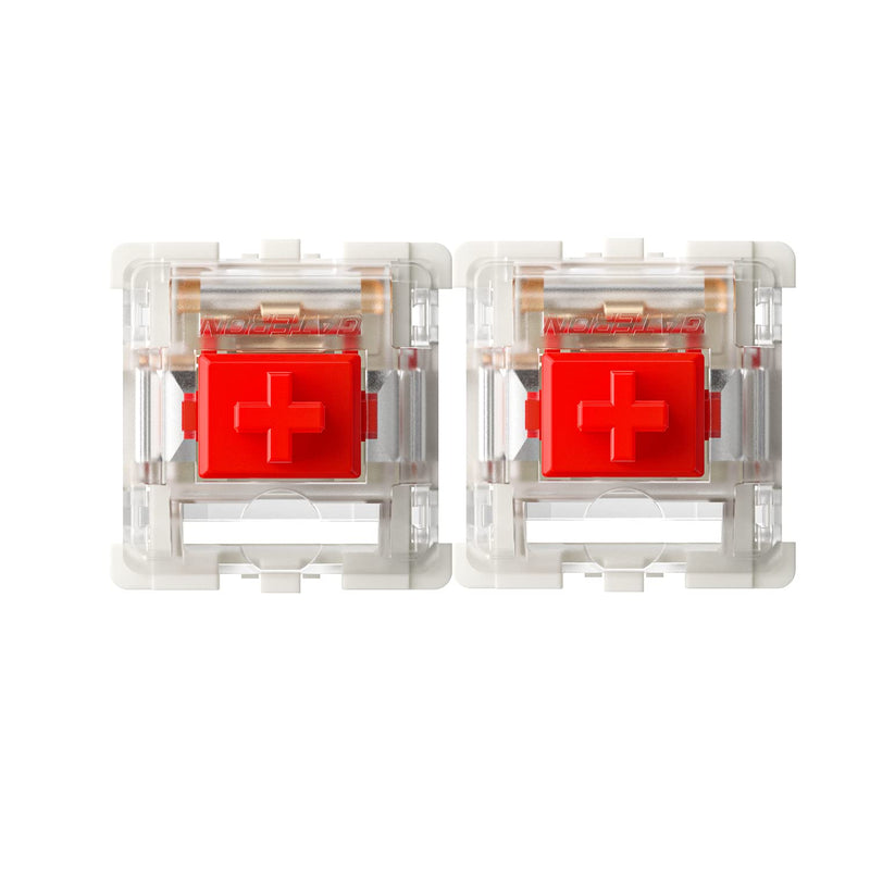[Australia - AusPower] - Gateron G Red Pro Switches Pre-lubed 3pin RGB SMD Linear for Gaming Mechanical Keyboard(36 Pcs,Red) 36 PCS 