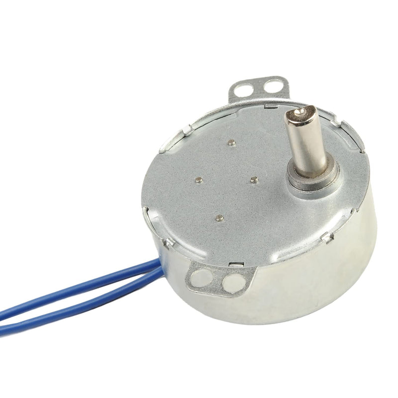 [Australia - AusPower] - Heyiarbeit Synchronous Motor 50-60Hz 50-60Hz AC 110V 4W 5-6RPM CW/CCW TYC-50 Single Flat Shaft for Cup Turner, Hand-Made, School Project, Model Single Flat Shaft 5-6RMP CW/CCW 