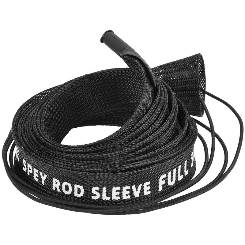 [Australia - AusPower] - SF 2Pcs Fly Fishing Spey Rod Sleeve Fishing Rod Sock Rod Cover Protective Case Full/Half Size for Spey Fly Rod Black/2 Pcs Full Spey 140’’ 