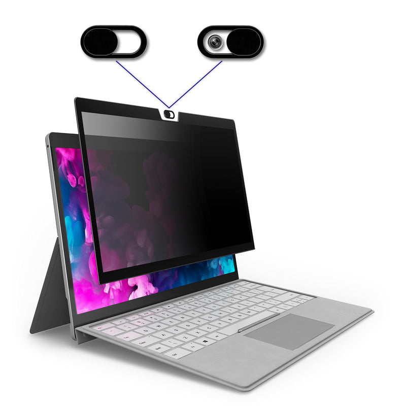 [Australia - AusPower] - EZ-Pro Screen Protector Privacy Filter for Surface GO, Comes with Camera Cover Slide, Provide Privacy, Anti-Blue Light and Anti-Glare 