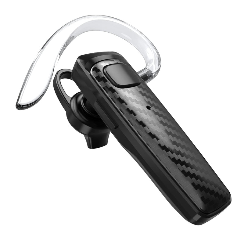 [Australia - AusPower] - Bluetooth Headset V5.0 Wireless Bluetooth Earpiece,Hands-Free Earphones with Noise Cancellation Mic for/Business/Office/Driving, Compatible with iPhone and Android,Ultralight Earphones 