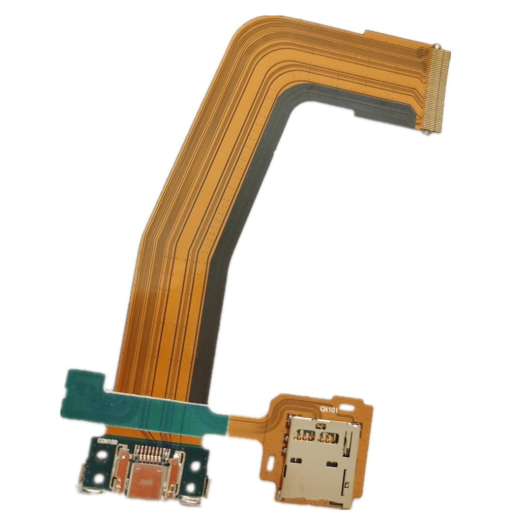 [Australia - AusPower] - YESUN USB Charging Port Flex Cable Charger Connector Dock Plug with Micro SD Memory Card Reader Holder for Samsung Galaxy Tab S 10.5 T800 T801 T805 