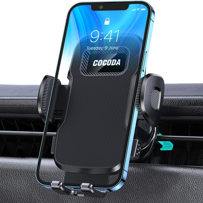 [Australia - AusPower] - Cocoda Phone Mount for Car, [Upgrade Metal Hook] Air Vent Car Phone Holder Mount [Thick Case Friendly] Cell Phone Holder Car Compatible with iPhone 13 12 11 Pro Max Samsung Galaxy Note 20 S21 and More 