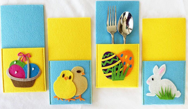 [Australia - AusPower] - Easter Silverware Holder 8 Pack 