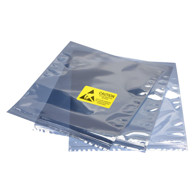 [Australia - AusPower] - MECCANIXITY Anti Static Bags Shielding Bag 10pcs 12x16inch(30x40cm) Resealable with Labels for Hard Drive HDD SSD 