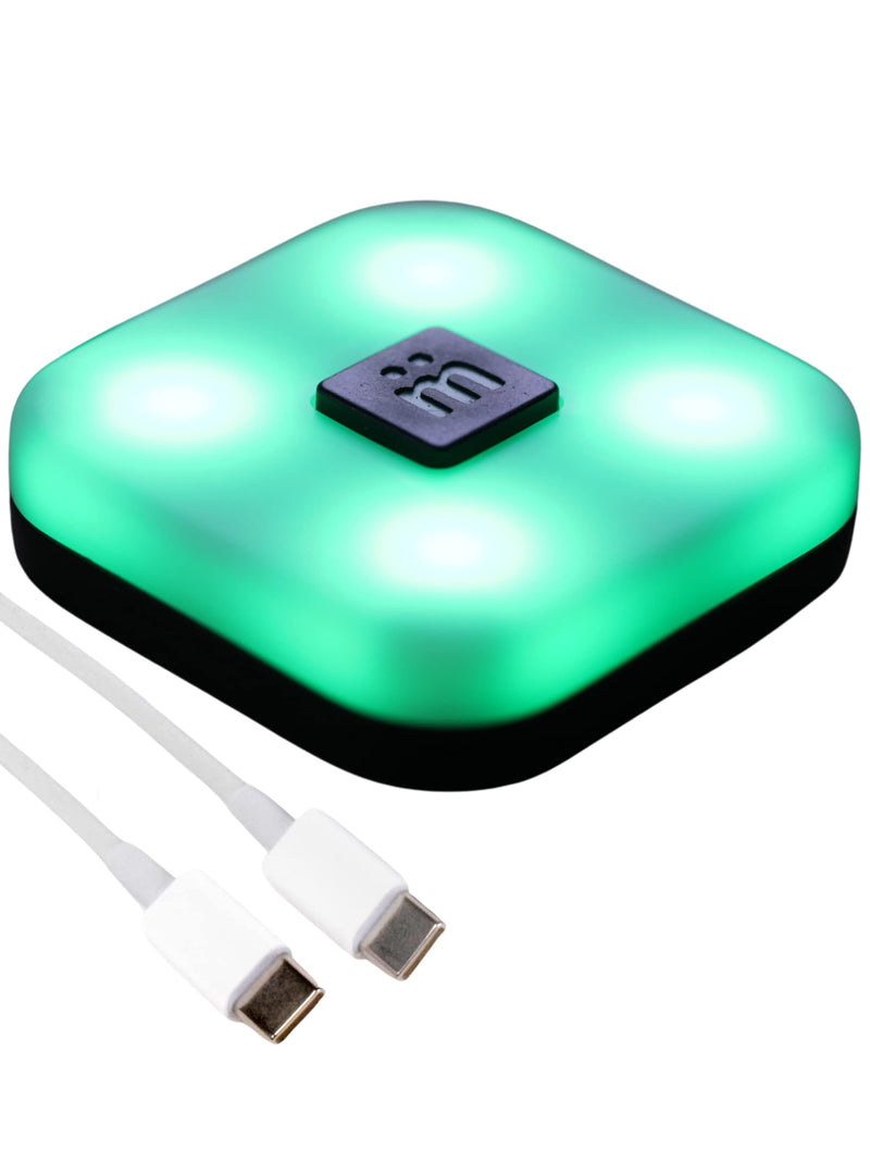 [Australia - AusPower] - Mutesync USB Mute Button for Zoom, Teams, and Meet. Mac and PC Compatible. Physical, Lighted, External Mute USB Mute me Button Connects via Included USB Cord. 