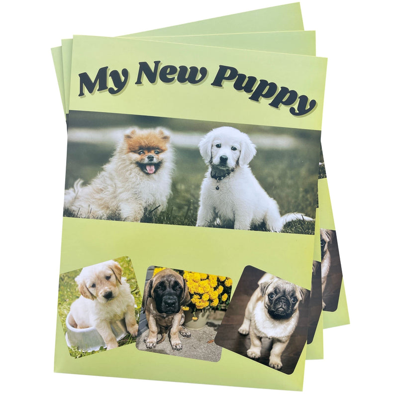 [Australia - AusPower] - Puppy Information Folders (10 Pack) - New Puppy Folder Set for Dog Breeders, Veterinarians, and Shelters 