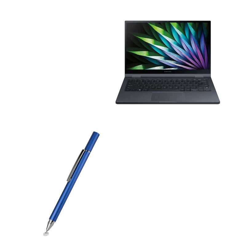 [Australia - AusPower] - Stylus Pen for Samsung Galaxy Book Flex 2 Alpha (13.3 inch) (Stylus Pen by BoxWave) - FineTouch Capacitive Stylus, Super Precise Stylus Pen - Lunar Blue 