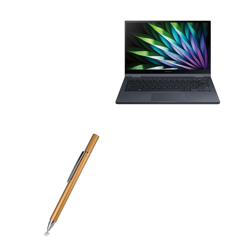 [Australia - AusPower] - Stylus Pen for Samsung Galaxy Book Flex 2 Alpha (13.3 inch) (Stylus Pen by BoxWave) - FineTouch Capacitive Stylus, Super Precise Stylus Pen - Champagne Gold 